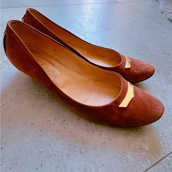 Tod’s suede kitten heel shoes - Picture 4 of 4